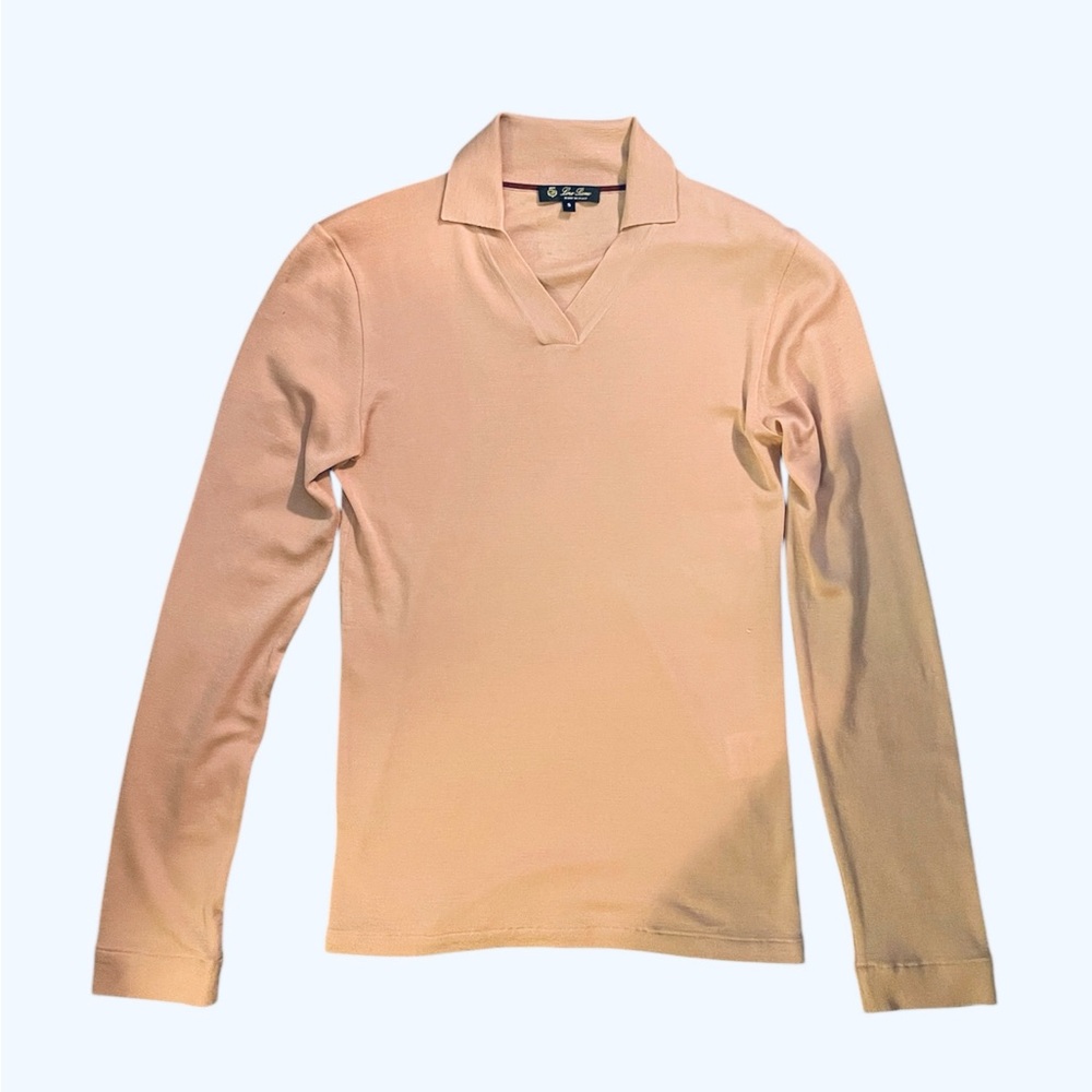 Loro Piana cashmere silk polo